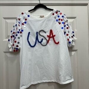 Sequin USA Shirt